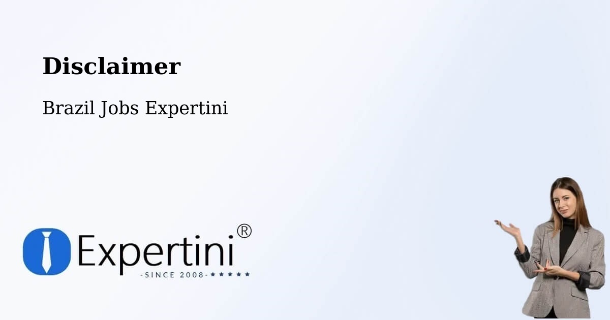 Disclaimer – Soledade - Brazil Jobs Expertini