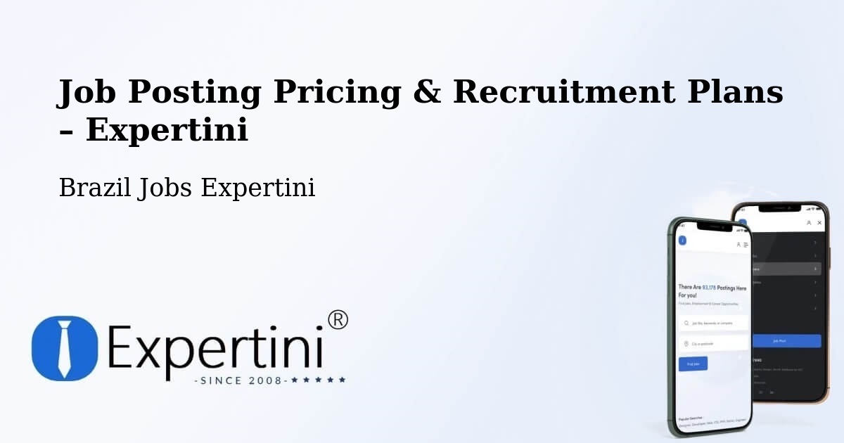 Job Posting Pricing & Recruitment Plans – Soledade - Soledade, Brazil Jobs Expertini