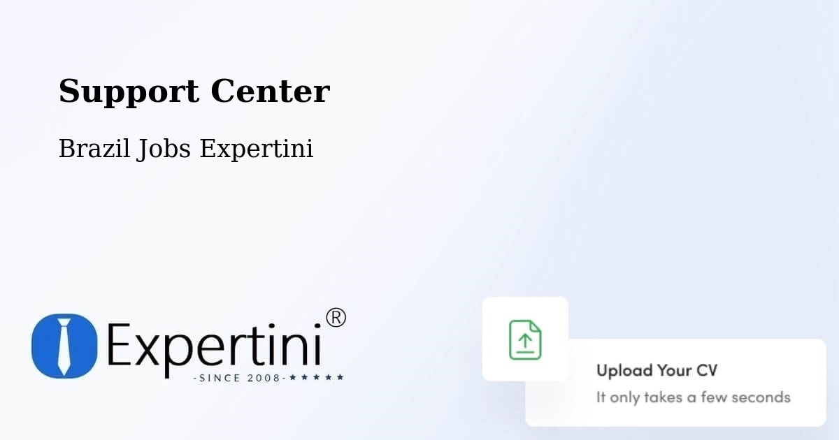 Support Services – Soledade - Brazil Jobs Expertini